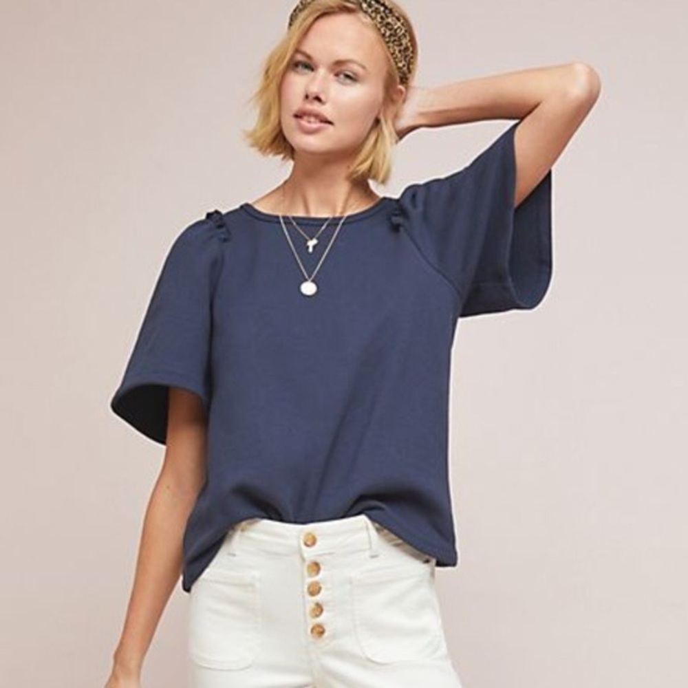NWOT ANTHROPOLOGIE REMINGTON SWEATSHIRT SIZE M